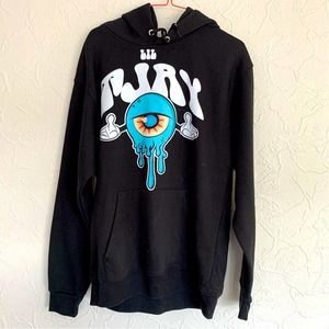 OFFICIAL LIL TJAY RAP CONCERT MERCH HOODIE MENS SIZE SMALL RARE NICE